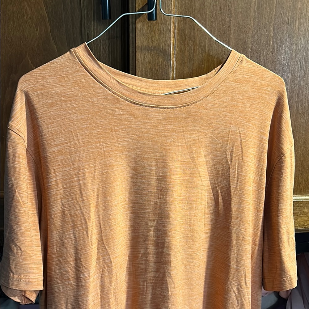Men's Orange Short Sleeve Tee
